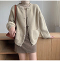 Cardigan Beige Oversize