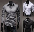 Camicia Slim Fit Cotone