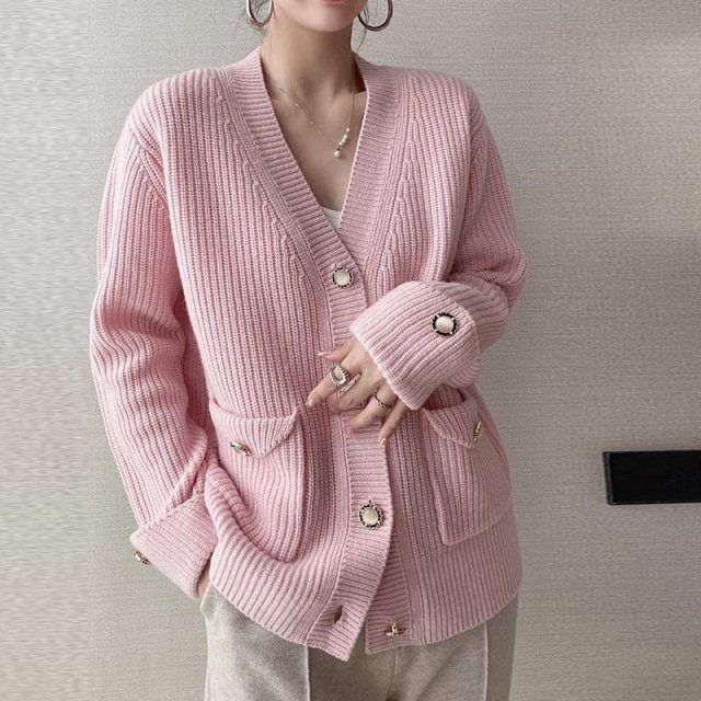 Cardigan Oversize Panna