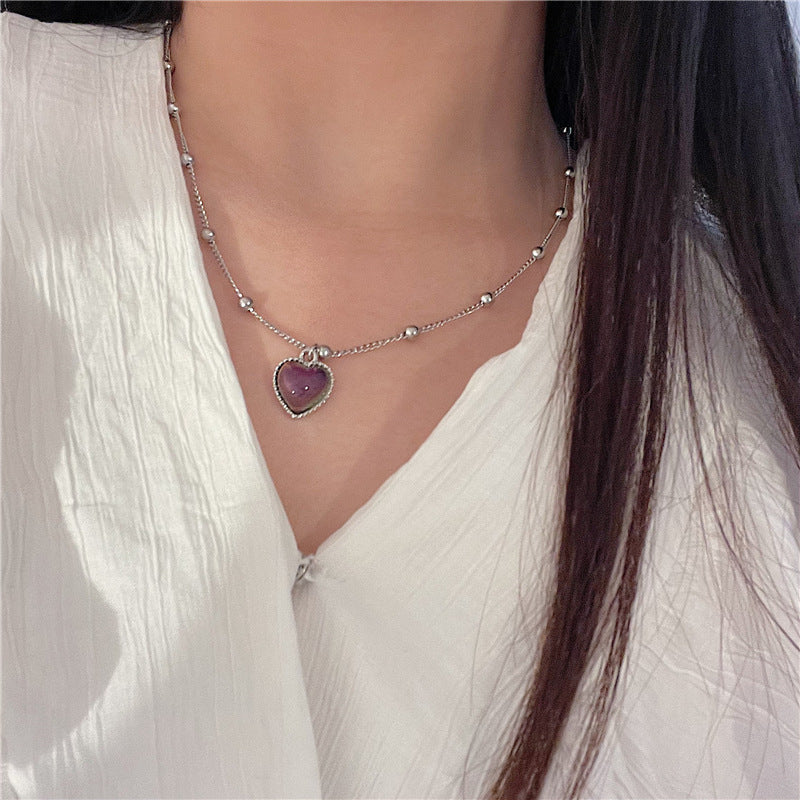 Collana Cuore Termocromatica FINDRAGUS