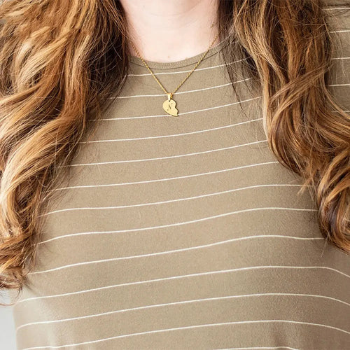 Personalized Stainless Steel Heart-shaped Necklace-personalized | FINDRAGUS