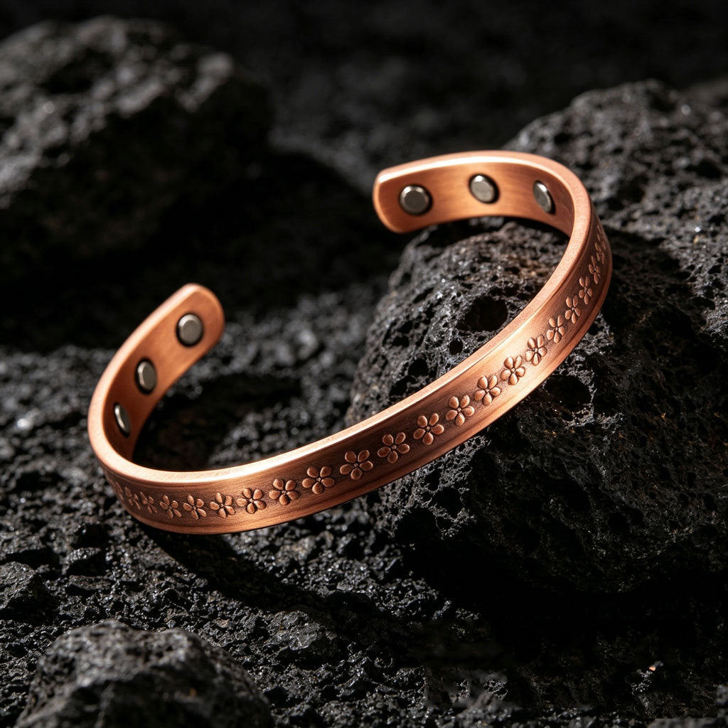 Bracciale Magnetico in Rame Vintage
