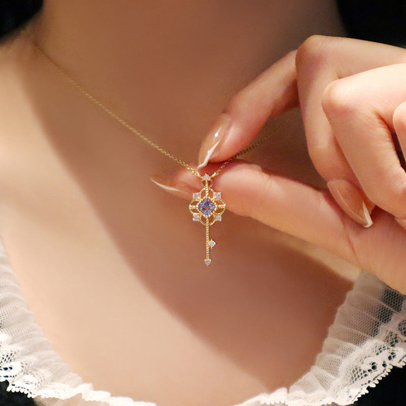 Collana con Ciondolo Chiave Romana in Argento S925