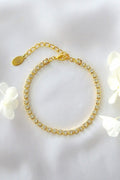 18 Karats Cubic Zirconia Link Bracelet | FINDRAGUS
