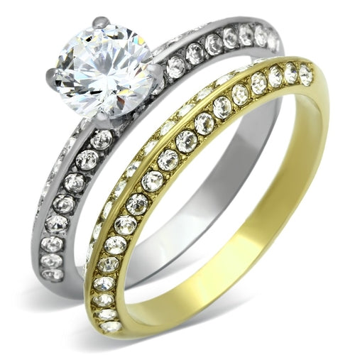 Anello Bicolore Gold | FINDRAGUS TK967